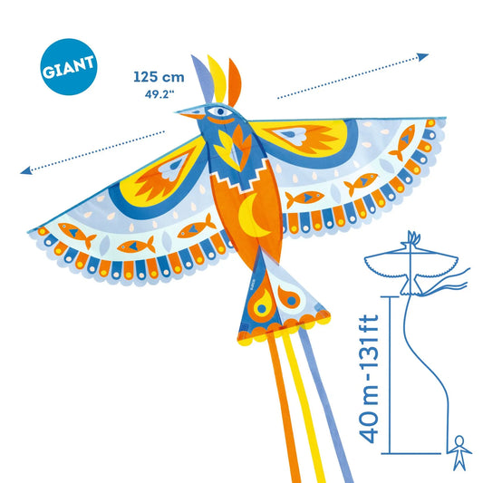 Maxi bird - Papagaio c/ pássaro 125cm