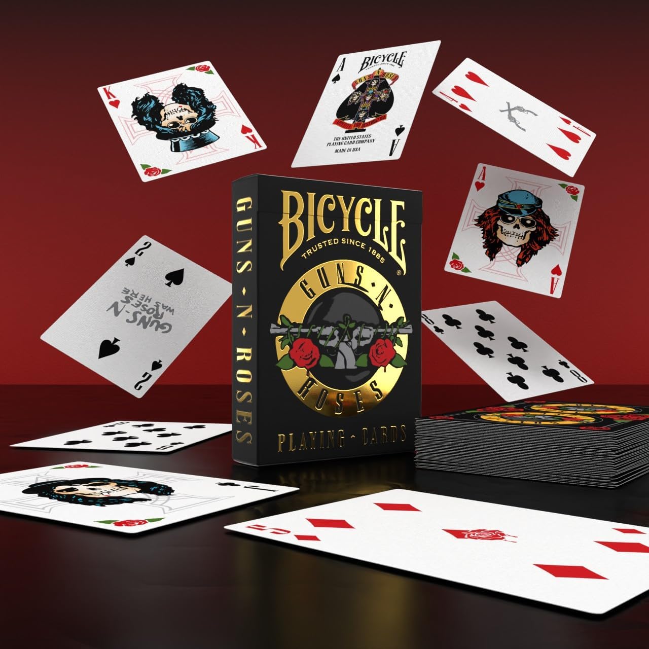 BICYCLE Cartas - Gun's & Roses