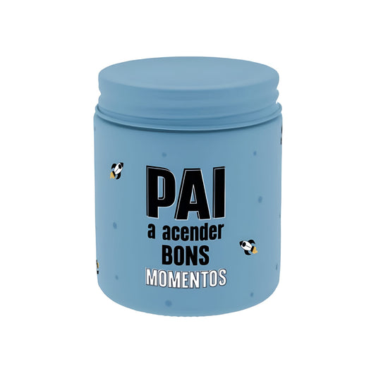 Pai a acender bons momento - vela aromática