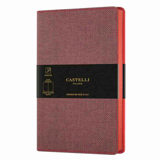 Notebook Castelli Milano - Harris A5 Red