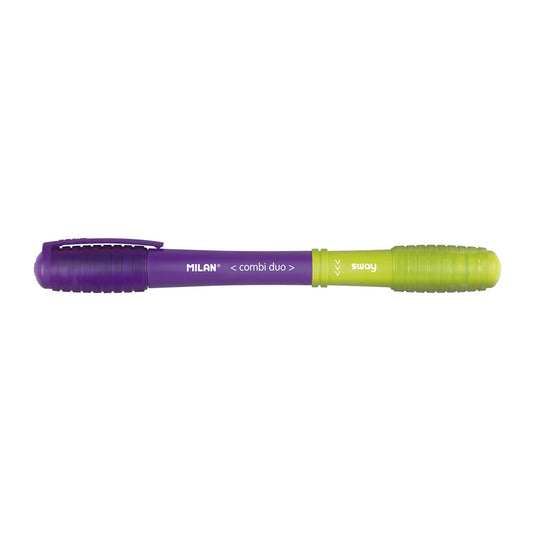 Milán | Bolígrafo combinado dúo | Púrpura y verde