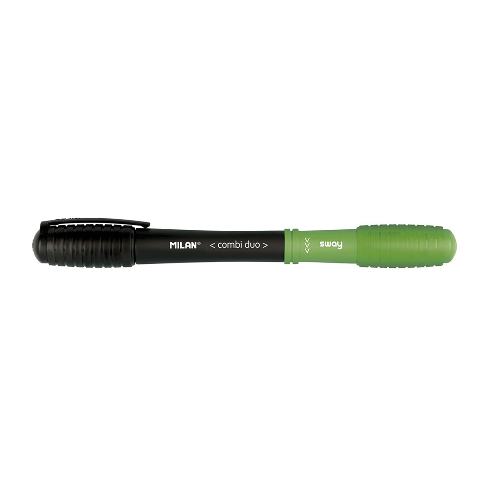 Milán | Bolígrafo combinado dúo | Negro y verde