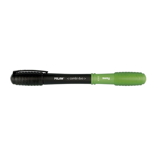 Milán | Bolígrafo combinado dúo | Negro y verde
