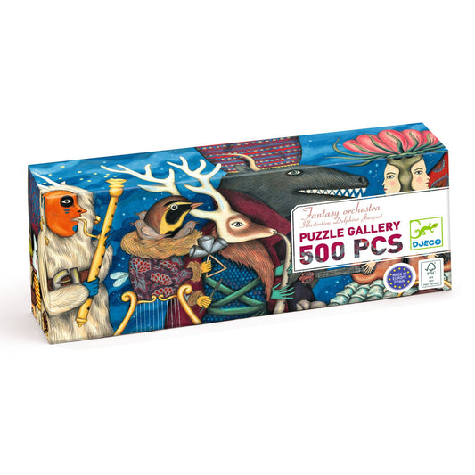 Djeco | Puzzle Gallery Orquestra Fantasia | 500 Peças