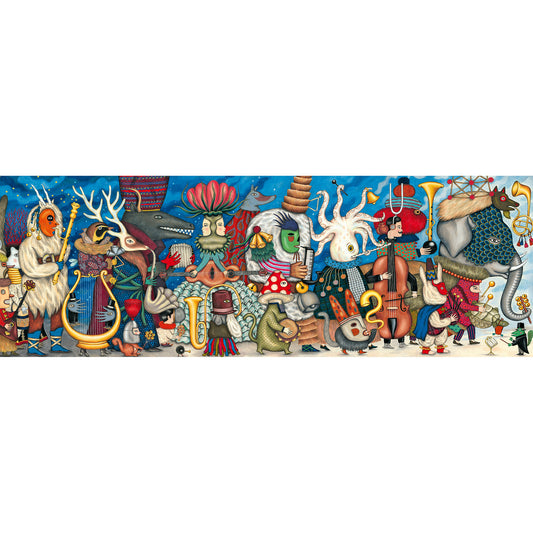 Djeco | Puzzle Gallery Orquestra Fantasia | 500 Peças