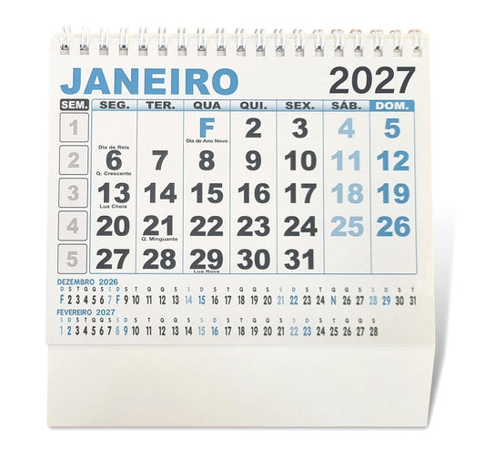 Calendário de mesa - grande