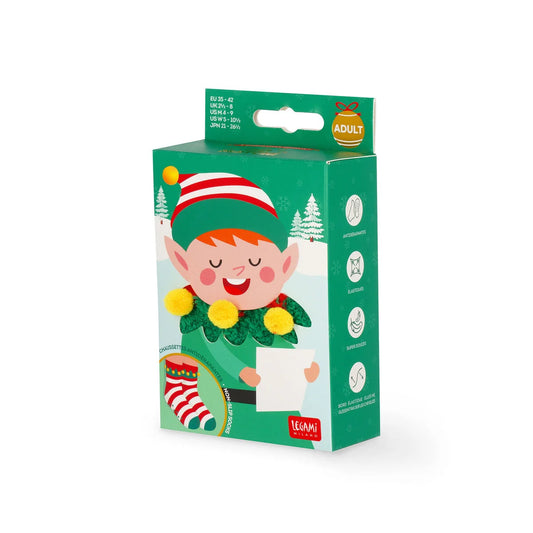 Meias NATAL - Elfo - Adulto tam:35-40
