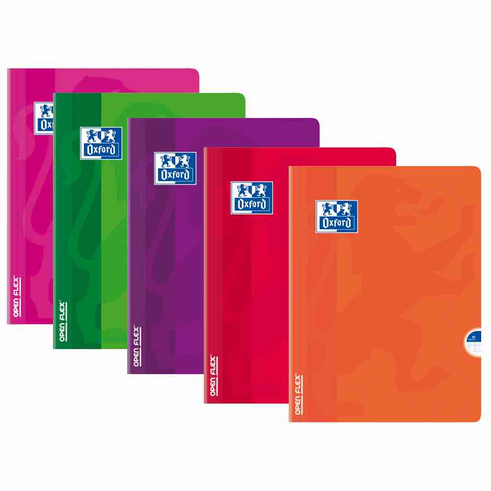 Oxford | Cuaderno Openflex suave | Colores | A4
