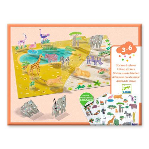 Autocolantes Lift-up 3D