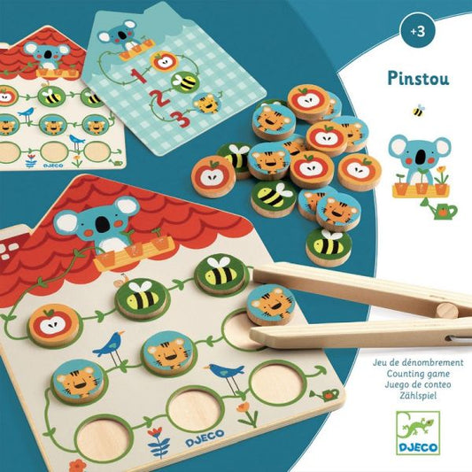 Djeco | Pinstou | Jogo de Contagem e Destreza