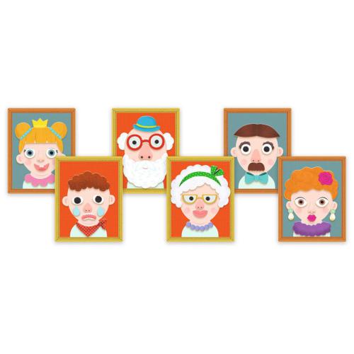 PORTRAITS - Puzzle de retratos