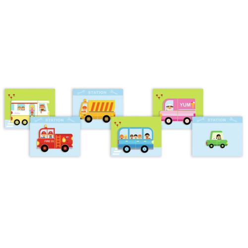 VEHICLES - Puzzle de veículos