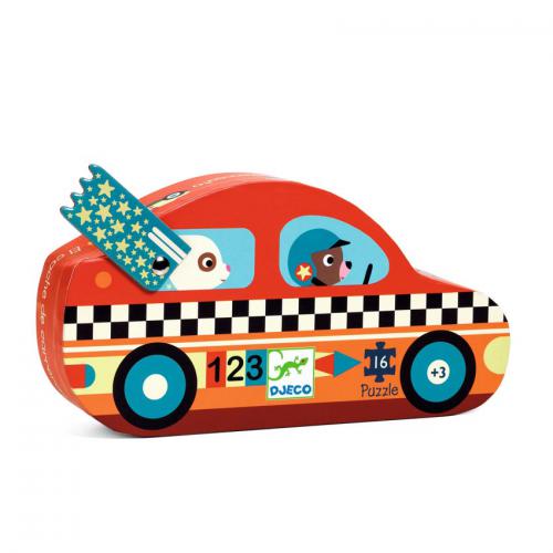 Puzzle - Carro de corrida - 16 peças