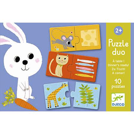 Puzzle duo - À mesa