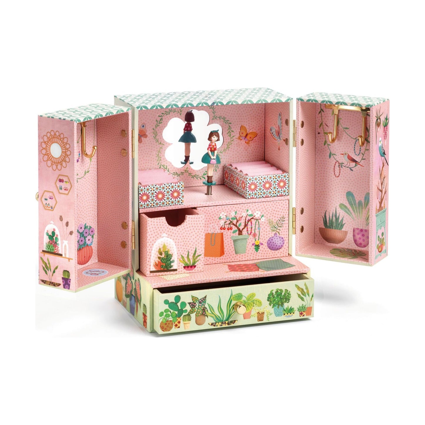 Jardim secreto - Caixa de jóias musical