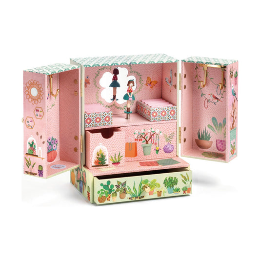 Jardim secreto - Caixa de jóias musical