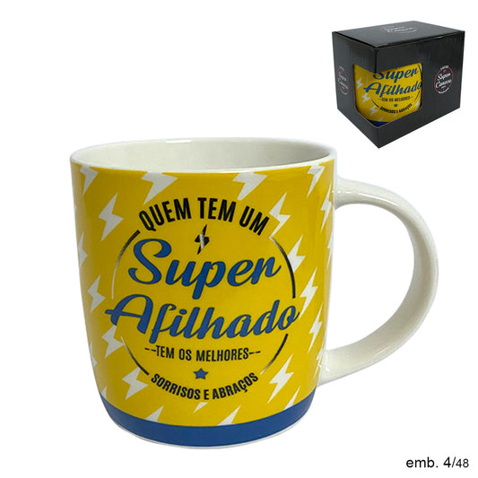 Caneca "Super Afilhado"