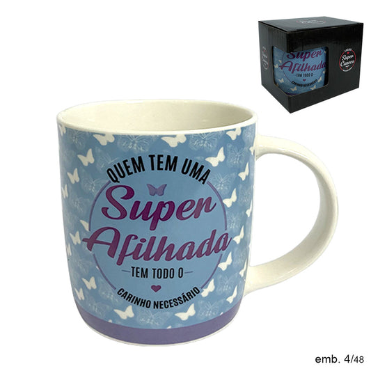 Caneca "Super Afilhada"