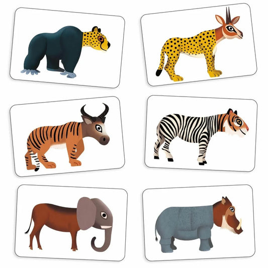 Anijumble - jogo de cartas de observação e rapidez