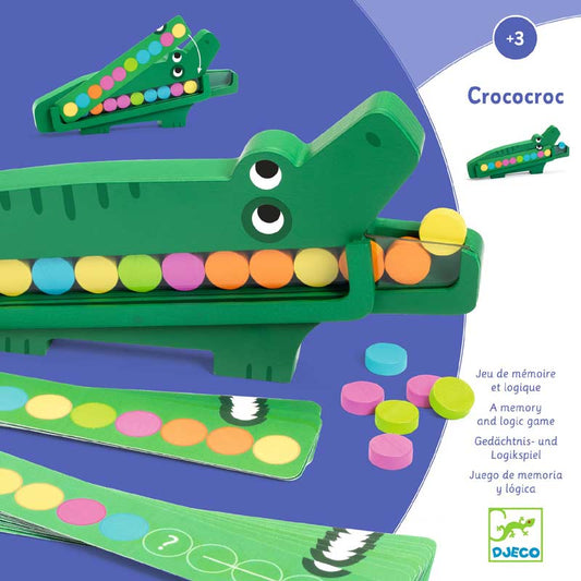 Djeco | Crococroc | Jogo de Memória e Lógica