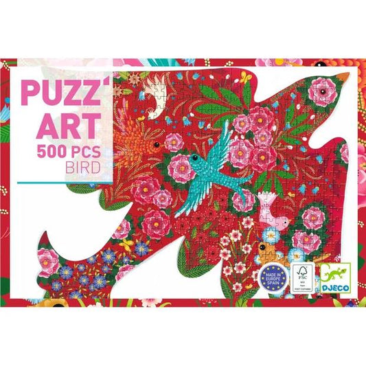 Djeco | Puzz'Art Pássaro | 500 Peças