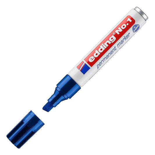 Edding | Rotulador Permanente Nº1 | 5mm | Azul