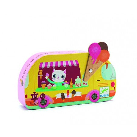 Djeco | Puzzle Gelados 16 Peças