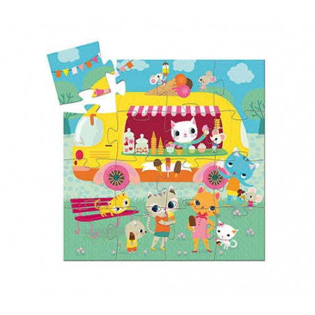 Djeco | Puzzle Gelados 16 Peças