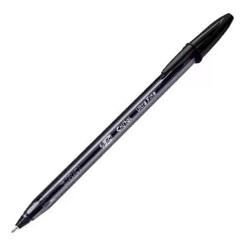 BIC | Caneta Cristal Exact Ponta Fina | Preto