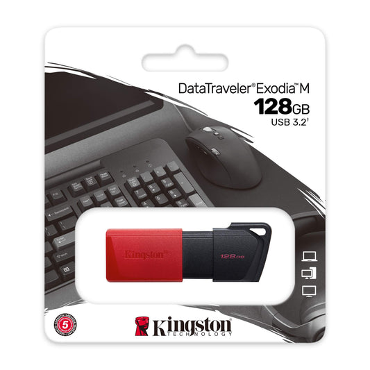 Kingston | Pen DT Exodia M USB 3.2 Gen1 | 128GB