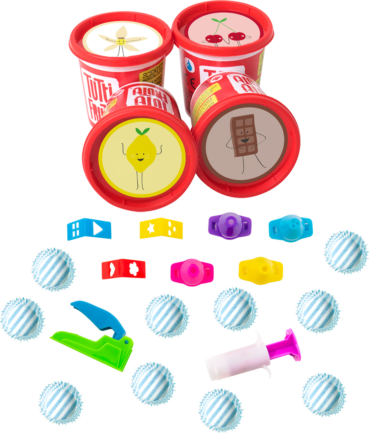 Tutti Frutti | Pack Cupcakes | Plasticina
