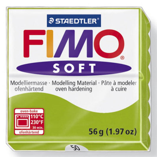 Staedtler | Fimo Pasta p/ Modelar Soft | Verde Maçã