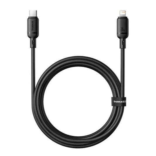 Baseus | Cabo Silky Series USB-C p/ Lightning PD 20W 2m Cluster Black