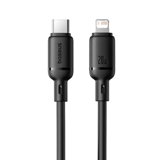 Baseus | Cabo Silky Series USB-C p/ Lightning PD 20W 2m Cluster Black