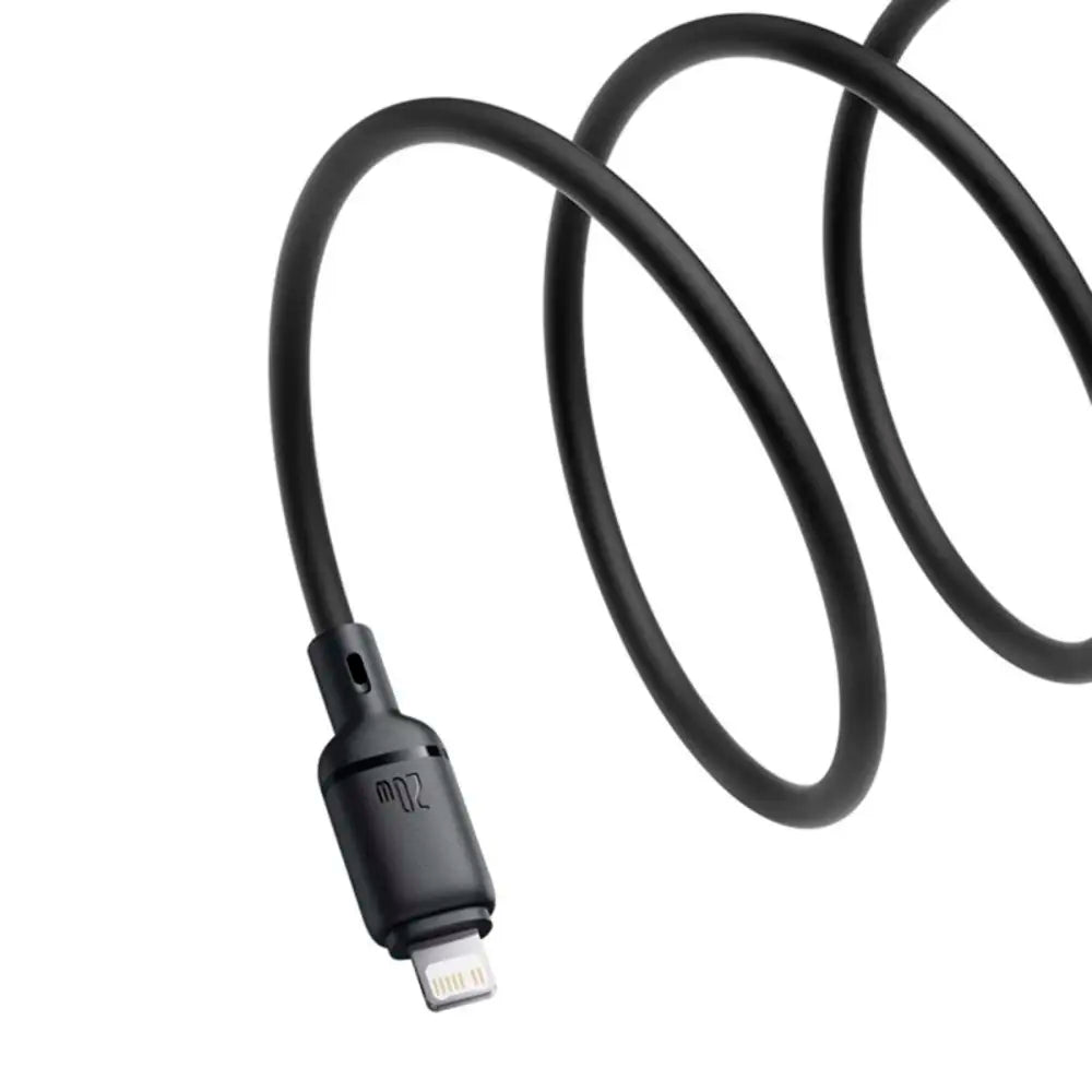 Baseus | Cabo Silky Series USB-C p/ Lightning PD 20W 2m Cluster Black