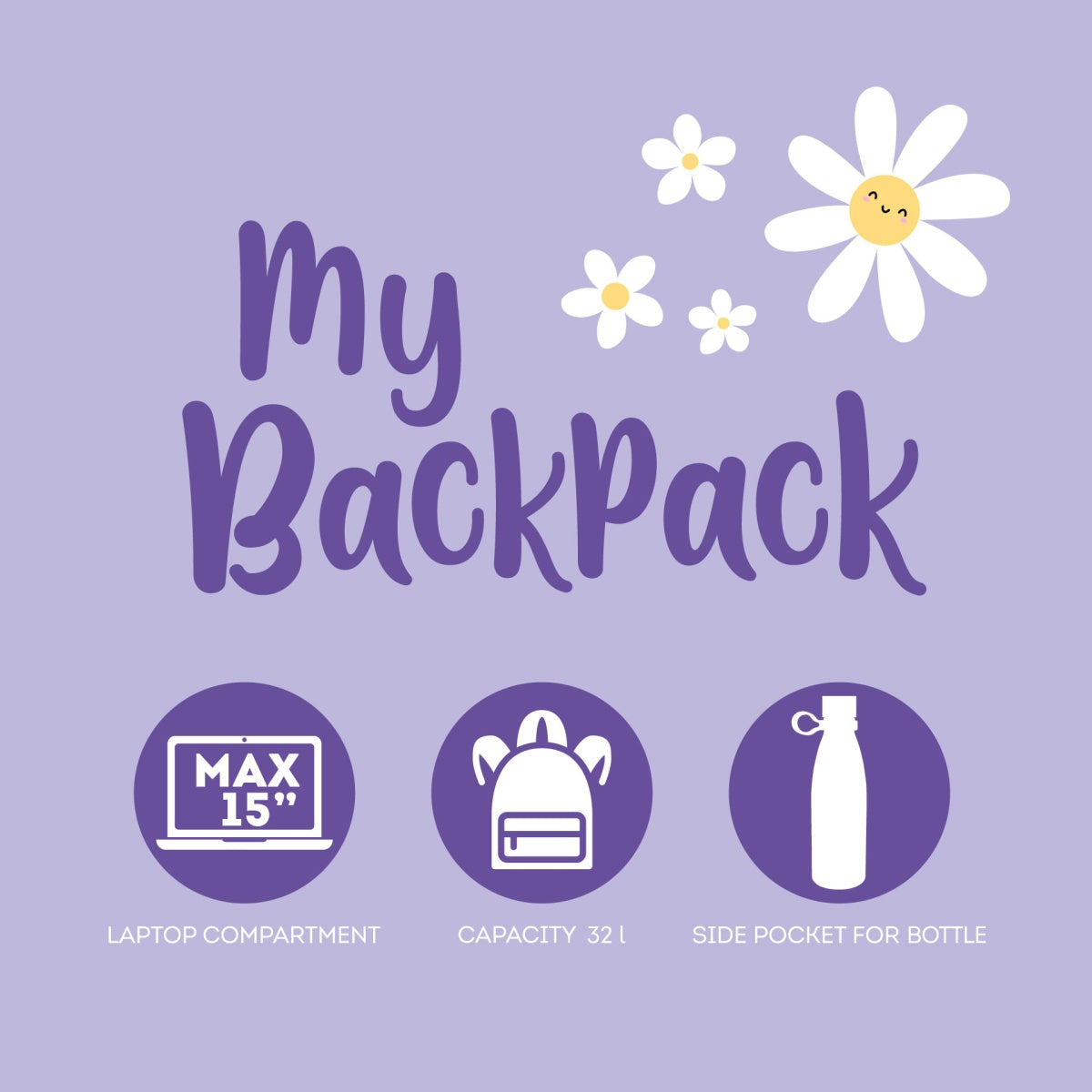 LEGAMI - Mochila DAISY