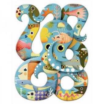 Djeco | Puzzle Polvo | 350 Peças