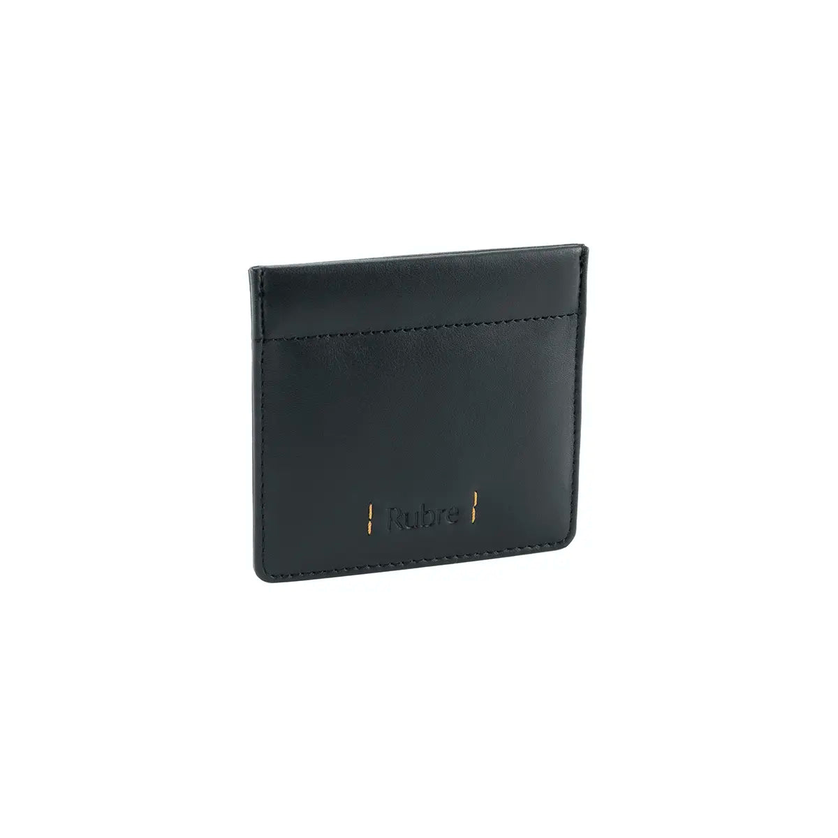 Rojo | Monedero de cuero | Negro