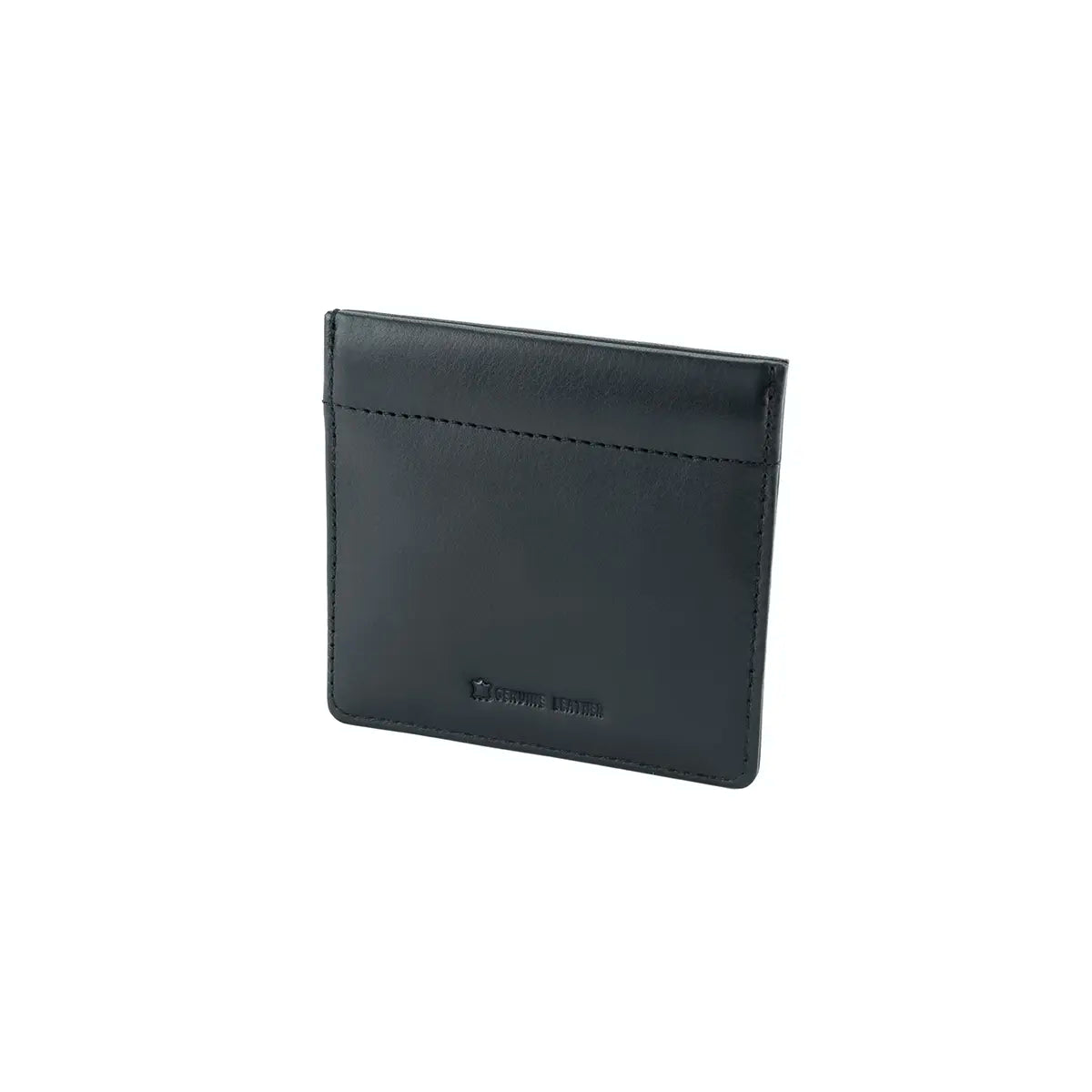 Rojo | Monedero de cuero | Negro