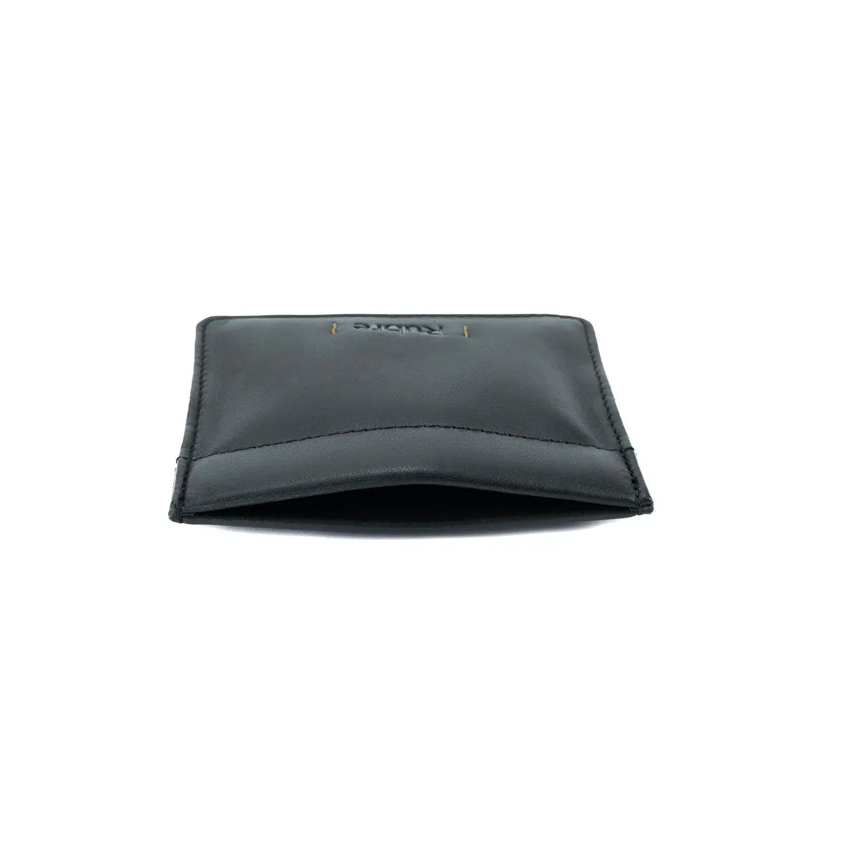 Rojo | Monedero de cuero | Negro