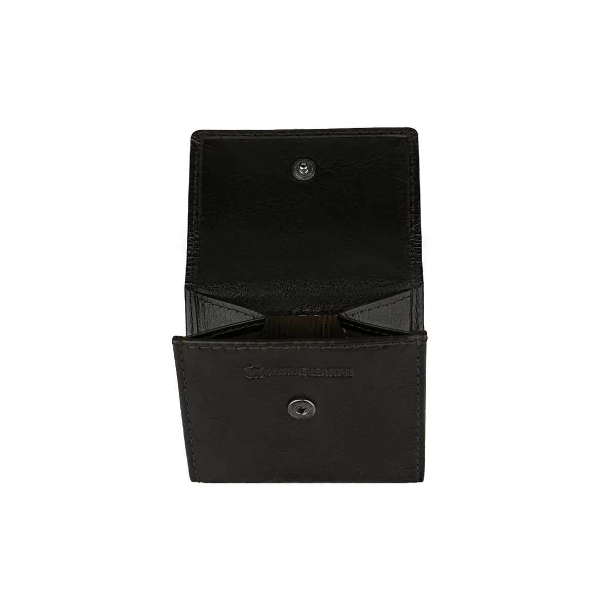 Rubre | Porta-moedas em Pele | Castanho