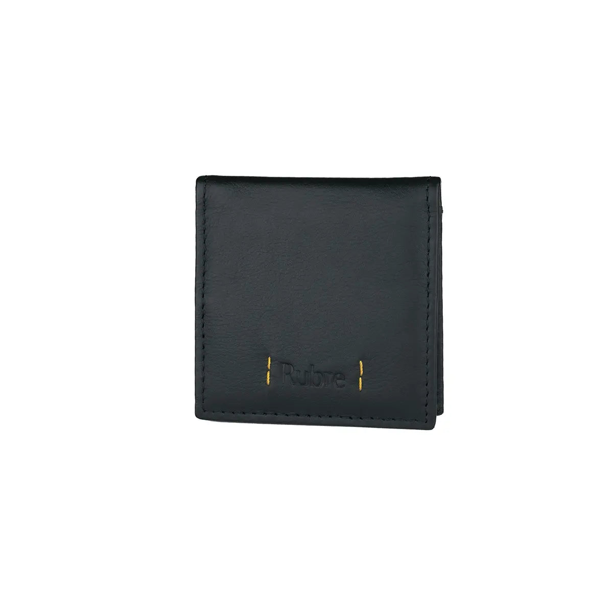 Rojo | Monedero de cuero | Negro