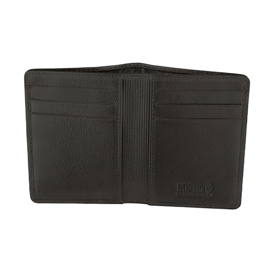 Rubre | Carteira de Homem em Pele com Porta-moedas e Anti-RFID