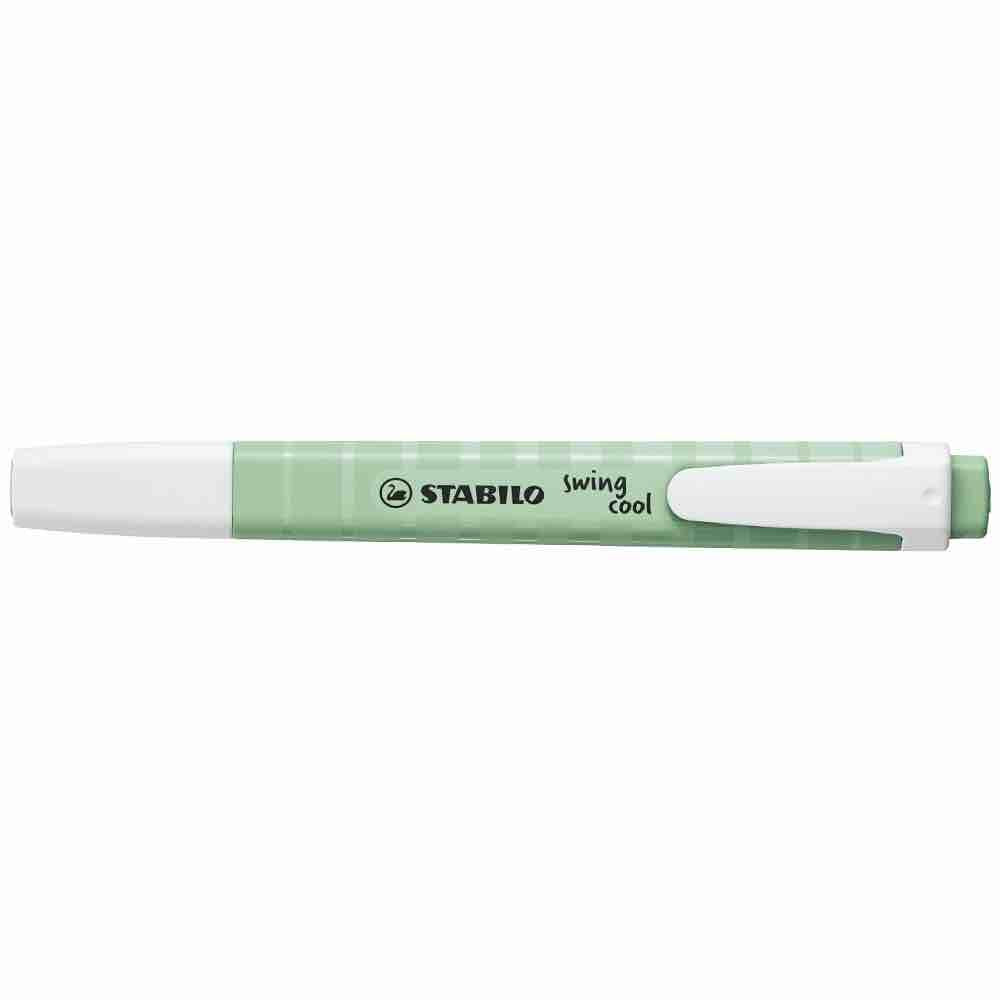 Stabilo | Marcador Swing Cool | Verde Menta Pastel
