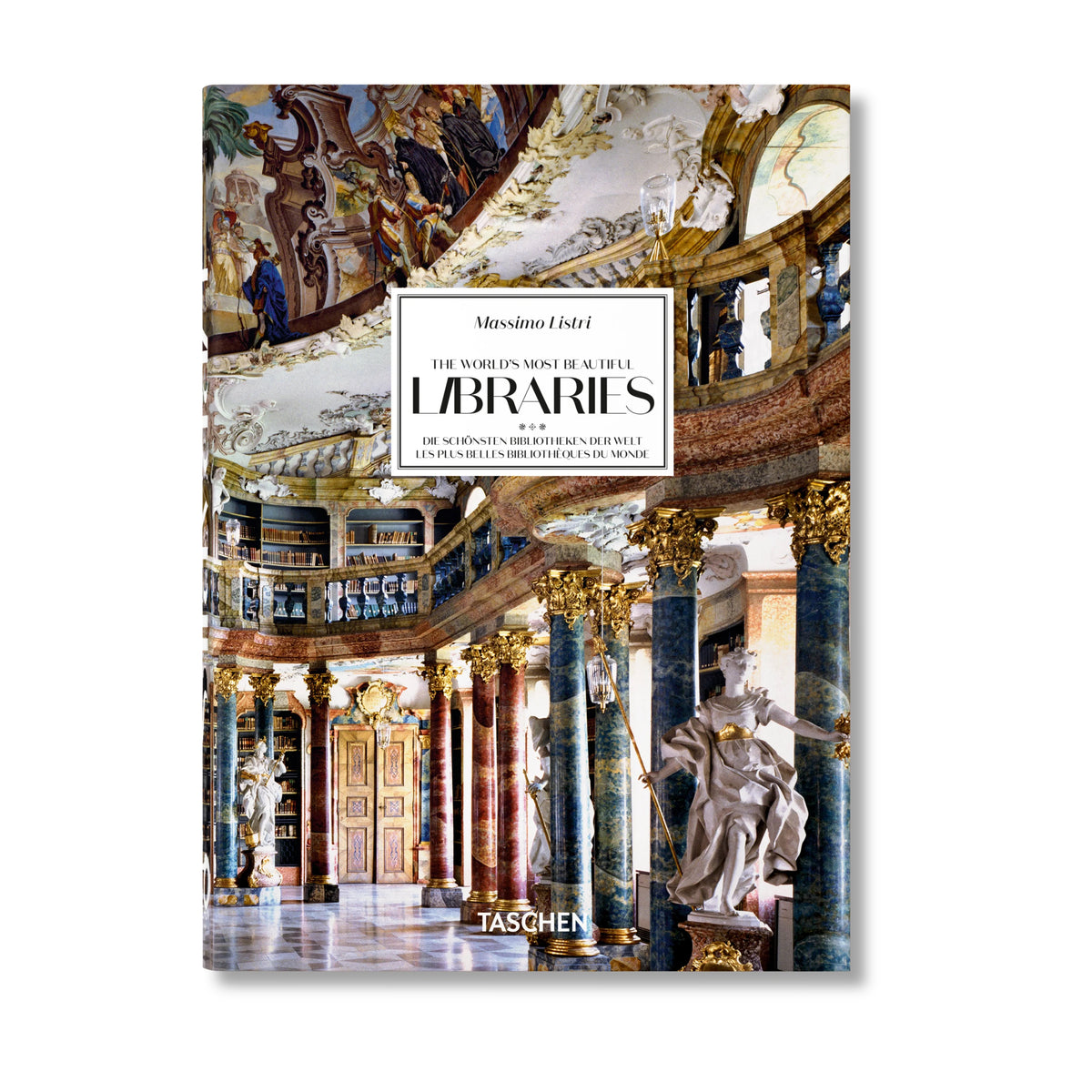 Taschen | Máximo Listri. Las bibliotecas más bellas del mundo. 40ª edición.