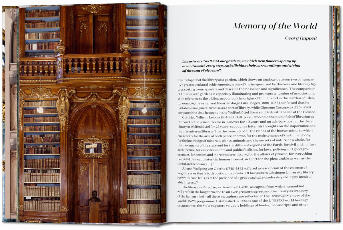 Taschen | Máximo Listri. Las bibliotecas más bellas del mundo. 40ª edición.