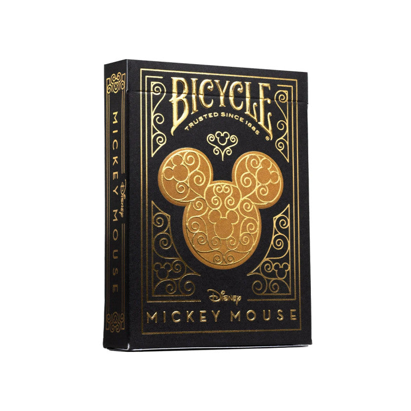 BICYCLE Cartas Mickey black and gold