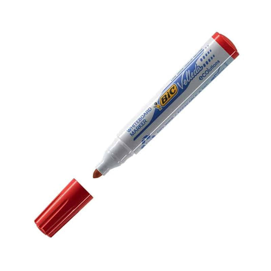BIC | Marcador Quadro Branco Velleda | Vermelho