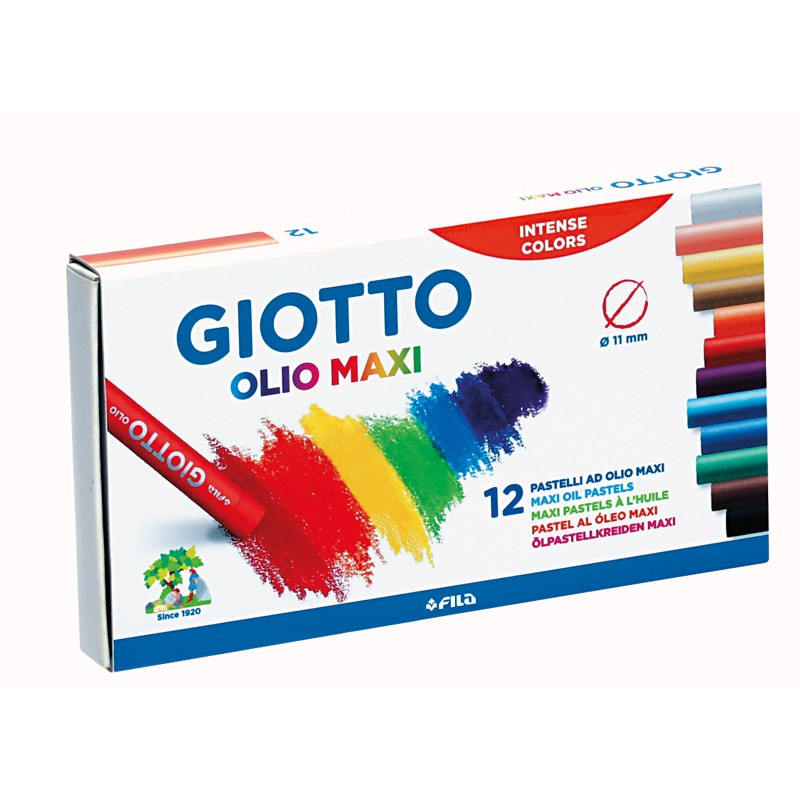 Giotto | Lápis de Pastel Óleo | 12 un