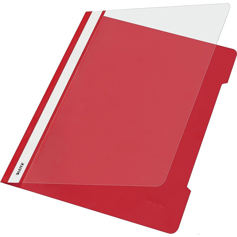 Funda para archivador A4 de polipropileno Leitz | Rojo